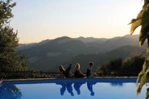 agriturismi Urbino B&B Urbino casa vacanze Urbino piscina panoramica colline marchigiane